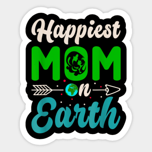 Happiest mother on earth Sticker